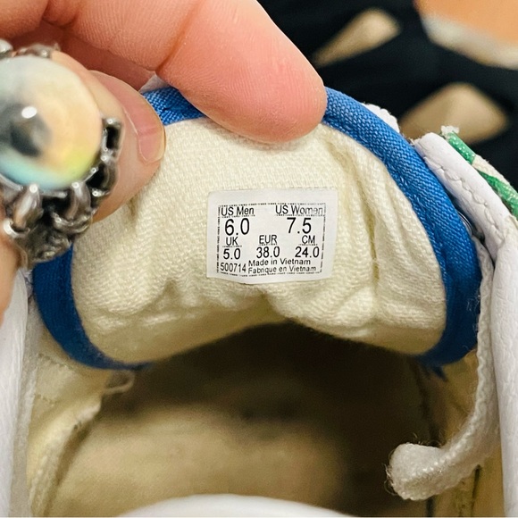 EUC Men’s Size 6/Women’s Size 7.5 Vans Old Skool Shoes Checkerboard Multicolored - Picture 7 of 12